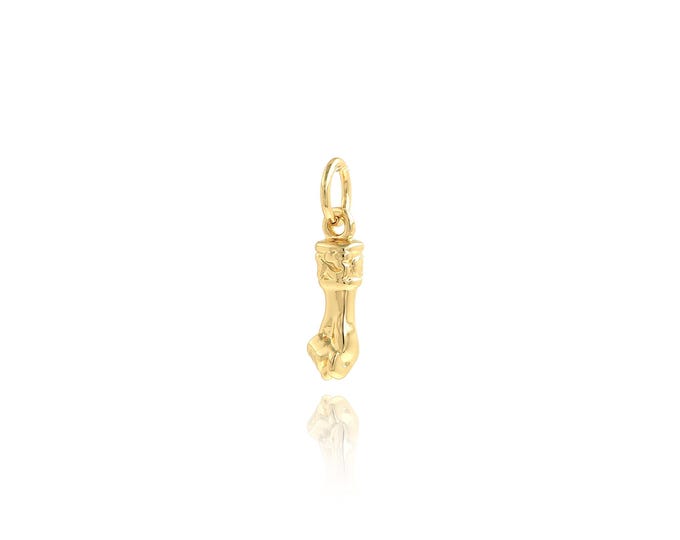 5 pcs Gesture Pendant,18K Gold Filled Hand Necklace, Gesture Pendant, DIY jewelry Making Accessories,16.4x3.5x2.8mm
