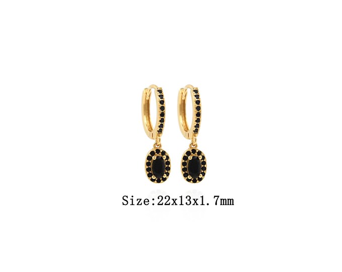 1pair 18K Gold Filling Round Earring,Gold Dainty Round Earring,Simple Earrings,Gift for Her