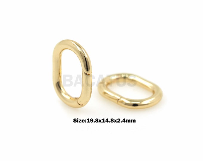 1PCS Oval buckle, oval buckle, turnbuckle, oval turnbuckle, jewelry buckle, necklace buckle