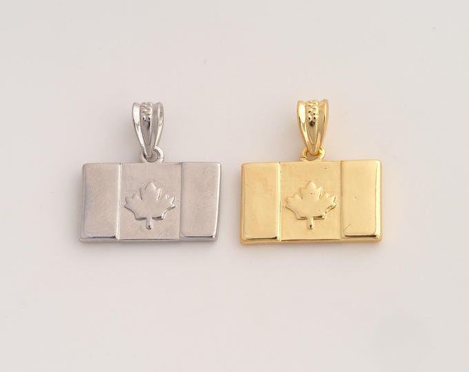 18K Gold Filled Suitcase Charm,Dainty Suitcase Pendant,Suitcase Pendant ,DIY Jewelry Supplies,21.7x20.3x2.3mm