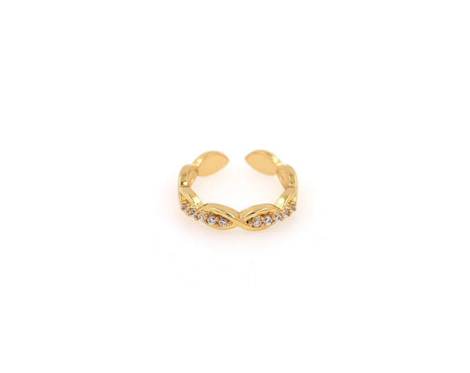 18K Gold Filled Round Ring,Gold Dainty Round Ring,Simple Ring,Gift for Her