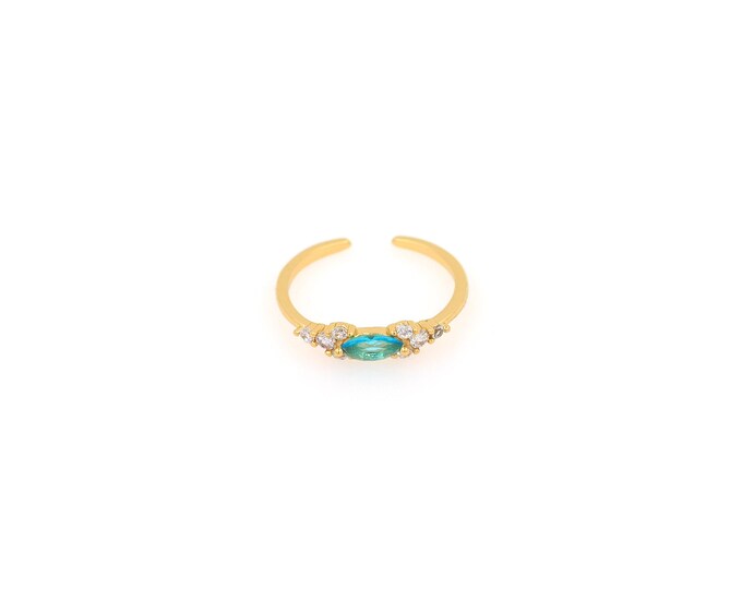 18K Gold Filled Round Ring,Gold Dainty Round Ring,Minimalist Ring,Gift for Her