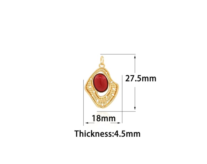 18K Gold Filled Egg Pendant,Gold Dainty Egg Charms,Simple pendant Bracelet Necklace for DIY Jewelry Making Supply