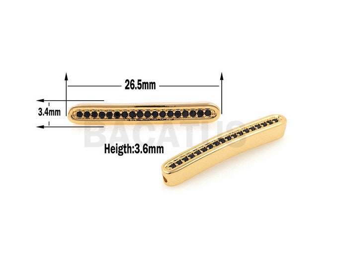 Elbow spacer beads, long tube beads, long tube gaskets, DIY bracelet necklace jewelry accessories 1pcs