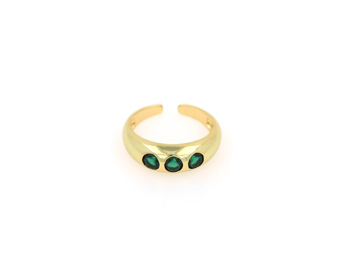 18K Gold Filled Round Ring,Gold Dainty Round Ring,Minimalist Ring,Gift for Her