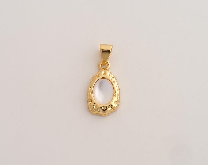 18K Gold Filled Water Drop Charm,Dainty Tear Drop Pendant,Water Drop Pendant ,DIY Jewelry Supplies,21.3x9.2x3.5mm