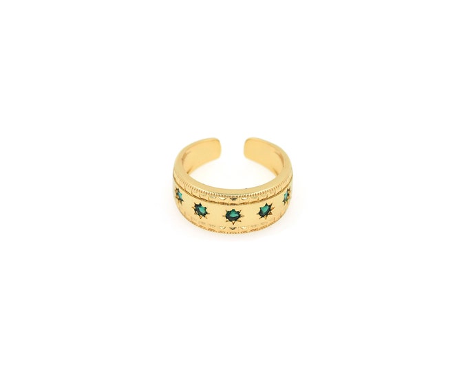 18K Gold Filled Round Ring,Gold Dainty Round Ring,Minimalist Ring,Gift for Her