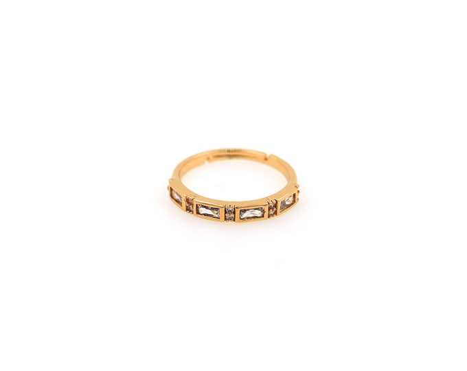 18K Gold Filled Round Ring,Gold Dainty Round Ring,Simple Ring,Gift for Her