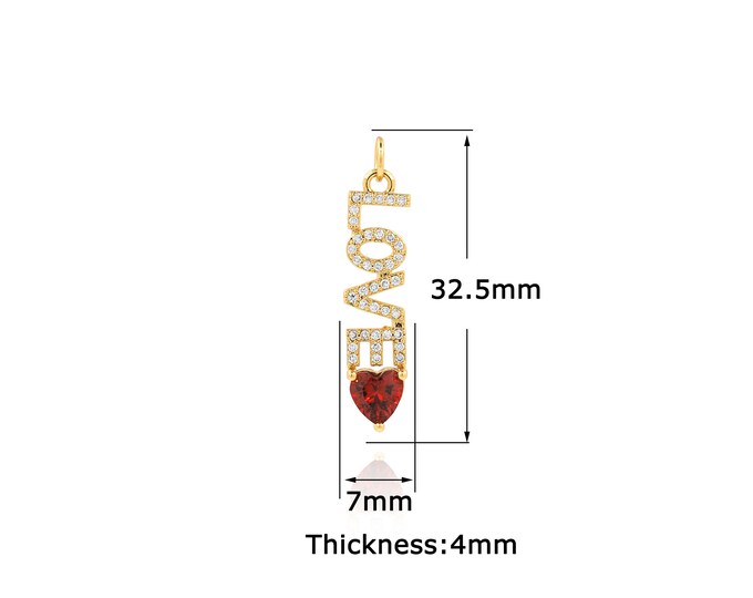 18K Gold Filled Letter pendant,Gold Dainty Letter Charms,Simple pendant Bracelet Necklace for DIY Jewelry Making Supply