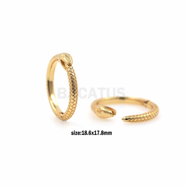 Snake Head Clasp Etsy