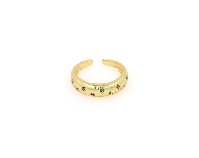 18K Gold Filled Round Ring,Gold Dainty Round Ring,Minimalist Ring,Gift for Her