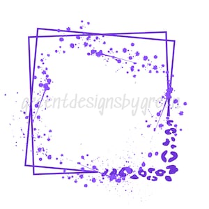 Splatter paint frame sublimation, border splat frame PNG, paint splatter, splash Png, distressed grunge, bleached shirts, PNG Paint splatter