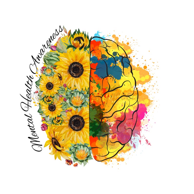 Mental Health Awareness Png Sunflower Clipart Health Etsy