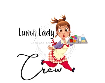 Lunch Lady Crew Clipart - Personal PNG JPG (Digitaler Download)