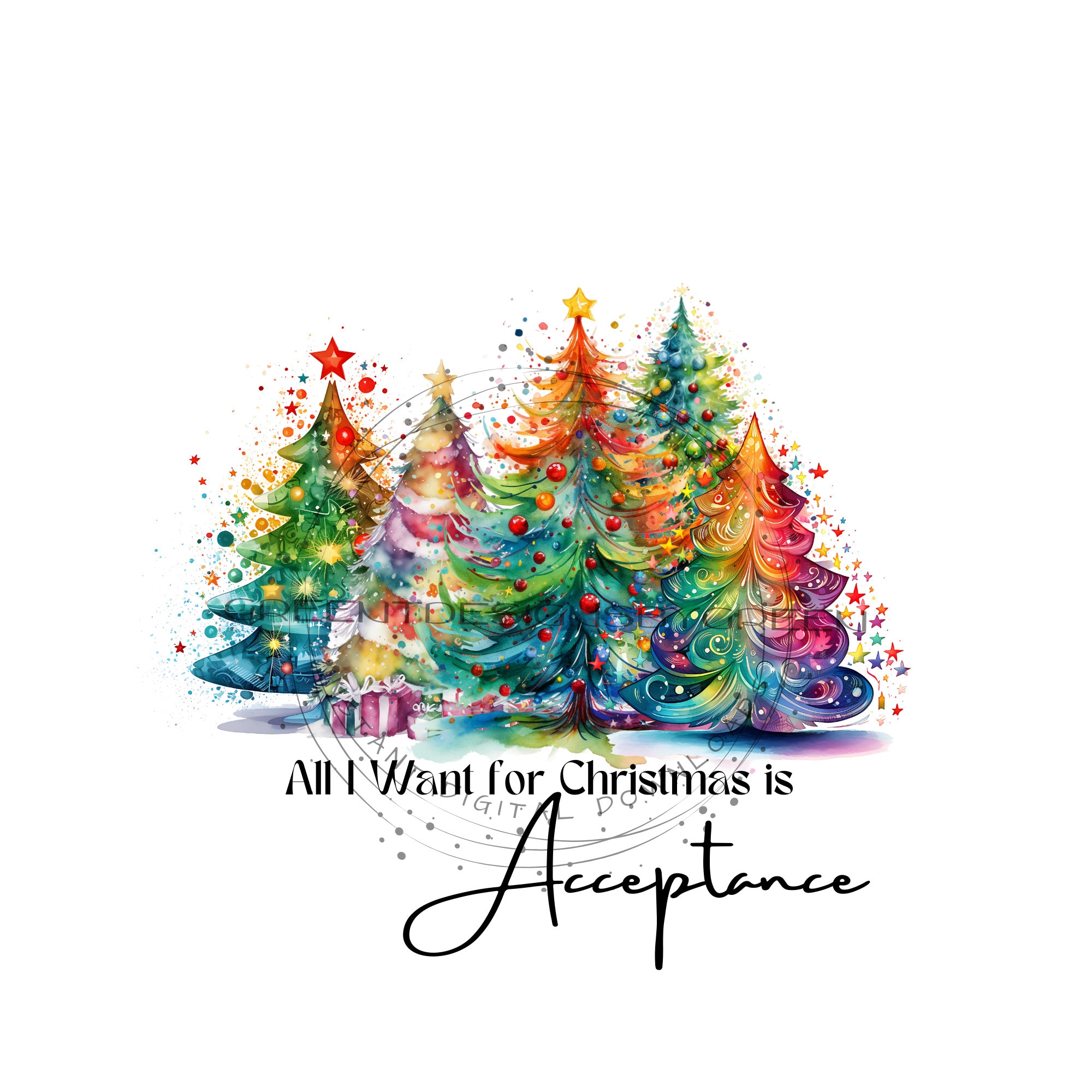 WHAT WE WANT WWW Xmas tree WHAT WE WANT WWW Xmas tree