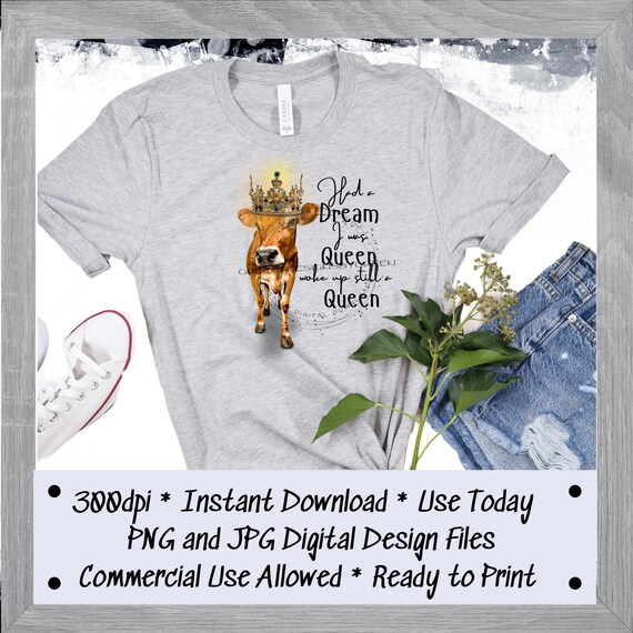 Farm Queen Funny Cow Crown Princess Countrygirl Gift Tshirt Farm Queen Funny Cow Crown Princess Countrygirl Gift Tshirt