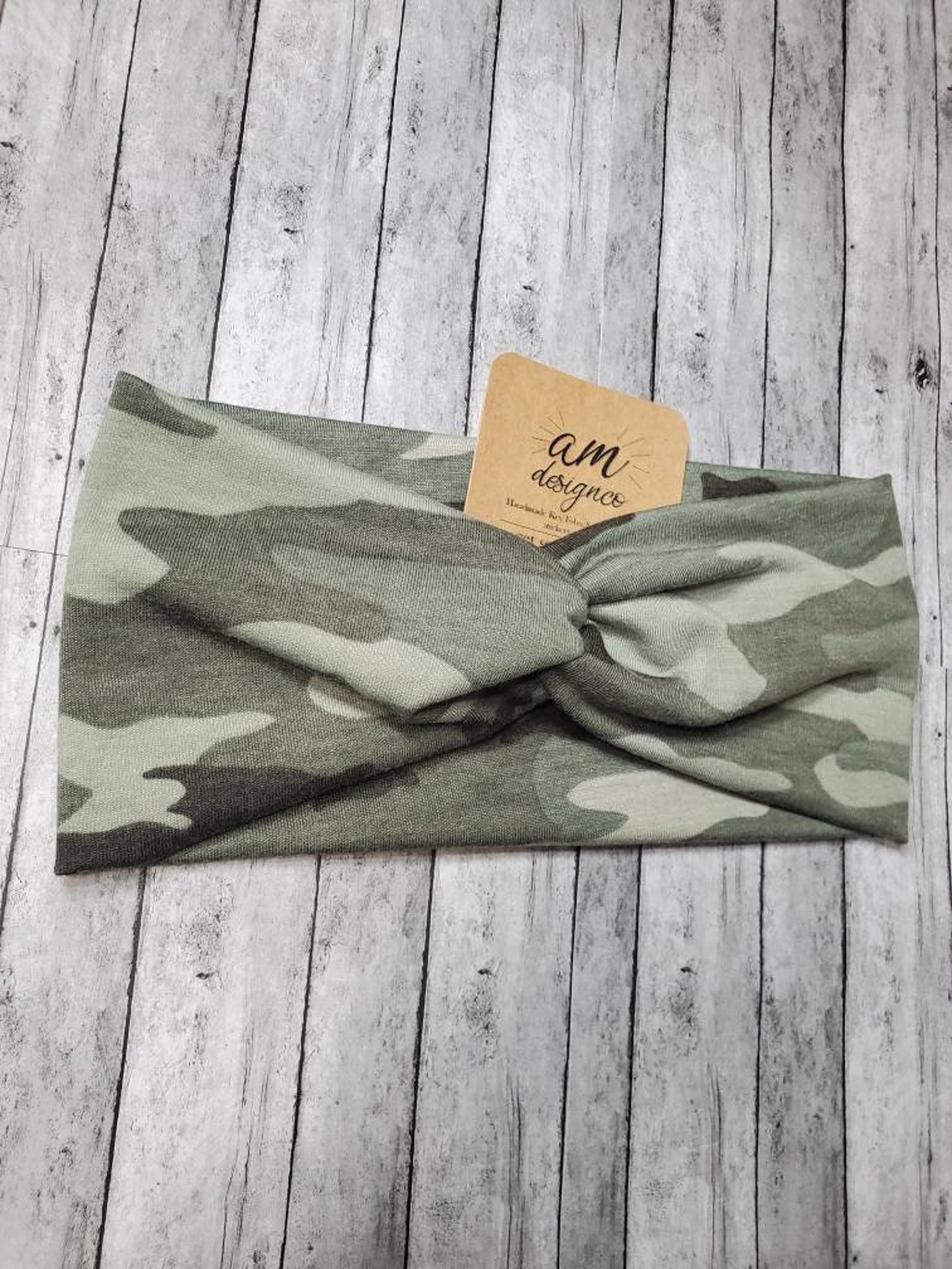 Camo Headband Womens headbands Camo headcover twist Etsy
