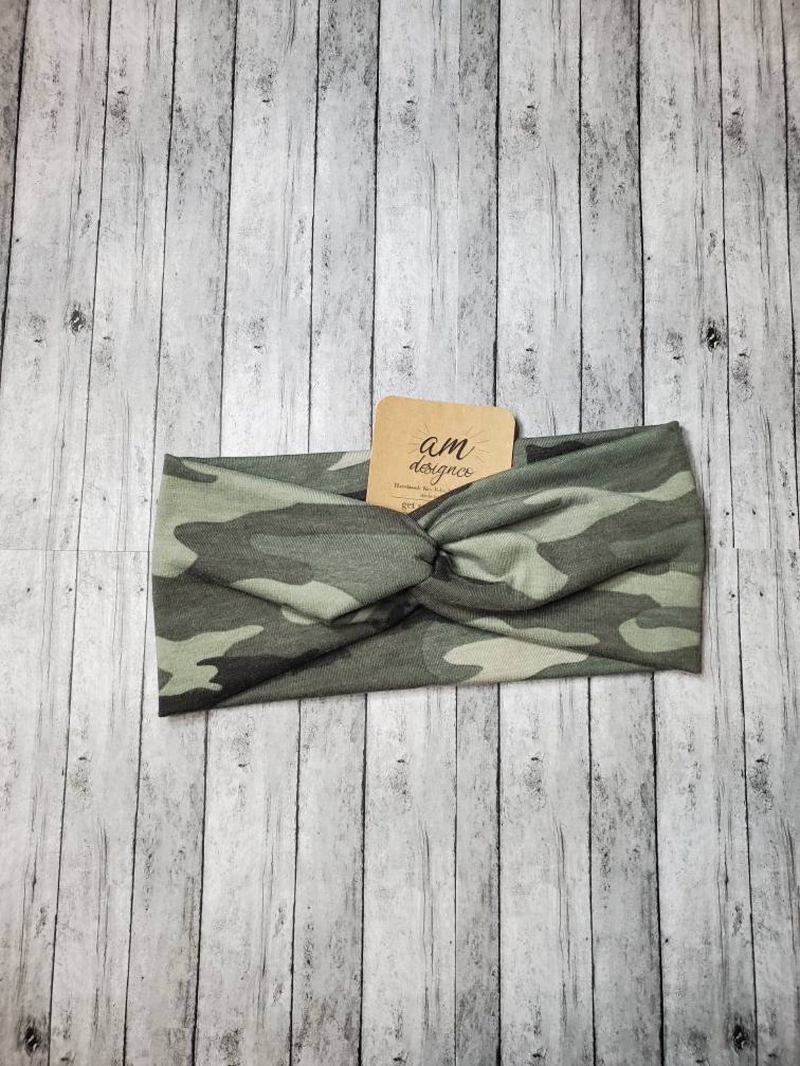 Camo Headband Womens headbands Camo headcover twist Etsy