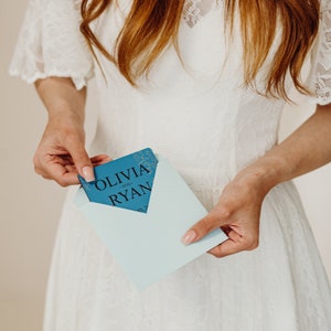 Enveloppes pour dessous de verre de mariage, ajoutez-les pour emballer vos cadeaux de mariage pour les invités image 2