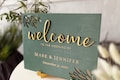 Welcome Wedding Sign - Bridal Shower Welcome Sign - Welcome Sign Wedding Modern - Rustic Wedding Décor - Welcome Engagement Party Sign