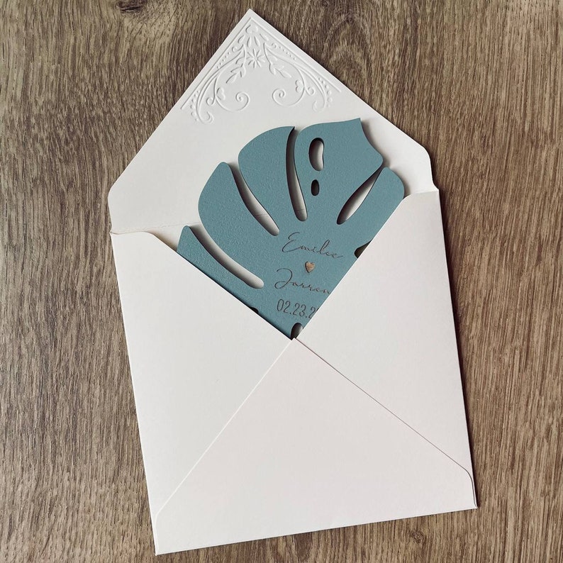 Enveloppes pour dessous de verre de mariage, ajoutez-les pour emballer vos cadeaux de mariage pour les invités image 9