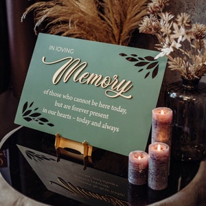 Lot de 3 plaques pour une réception de mariage, plaque de mariage débranchée, plaque commémorative de mariage, plaque photo pour livre en bois d'invité