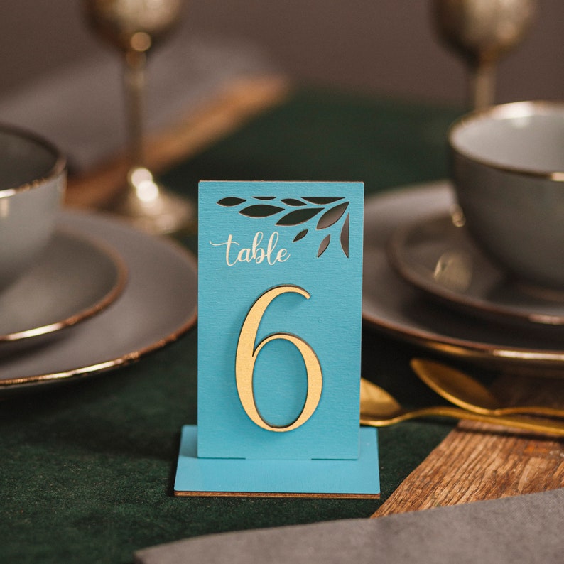 Table Numbers Wedding Wooden Table Numbers for Rustic Etsy