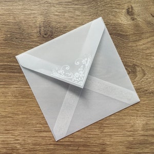 Enveloppes pour dessous de verre de mariage, ajoutez-les pour emballer vos cadeaux de mariage pour les invités image 8