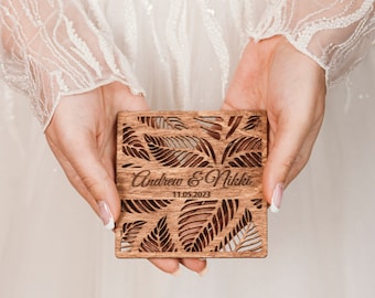 Cadeaux de mariage pour invités en vrac - Cadeaux de mariage tropicaux pour mariage à Hawaï - Cadeaux personnalisés pour la douche nuptiale - Cadeaux en bois personnalisés