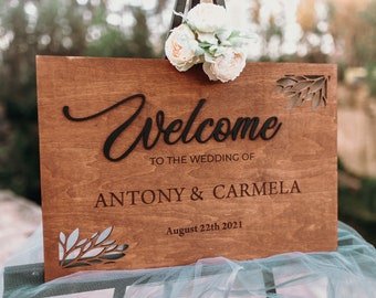 Welcome Wedding Sign - Bridal Shower Welcome Sign - Welcome Sign Wedding Modern - Modern Wedding Décor - Welcome Engagement Party Sign