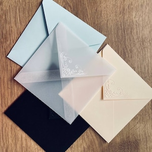 Envelopes for Wedding Coasters, Add Them to Pack Your Wedding Favors for Guests