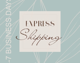 Express shipping 8-10 business days worldwide DHL, UPS, FedEx