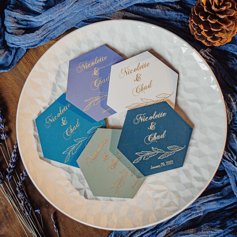 wedding coasters