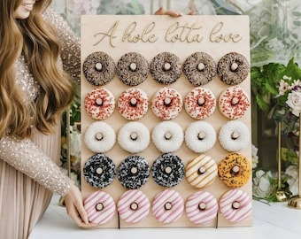 ローズゴールド ドーナツ 壁掛け ドーナツ ディスプレイスタンド 結婚