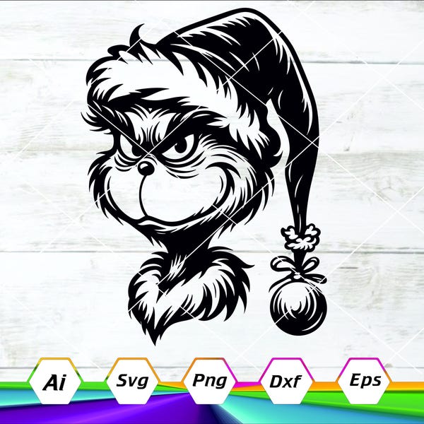 Grinch Cut Out - Etsy