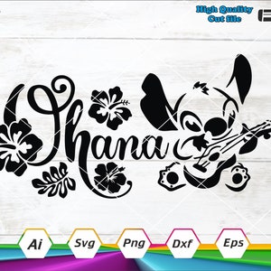 Stitch Svg, Family Ohana svg, Stitch Ohana Svg, Ohana Means Family Svg, Cricut cut file, Digital download, Svg, Dxf, Eps, Ai, Png