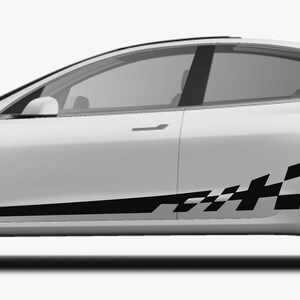 Autocollant latéral de voiture Svg, Svg de bande latérale, Svg de bandes de porte, fichier de coupe vectorielle, Cdr, Dxf, Svg, Ai, Plt, sticker, autocollant, vinyle, épingle, Tuning