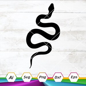 Snake Svg, Snake silhouet, Snake Clipart, Snake Head Svg, Snake cricut, Snake gesneden bestanden, Snake vector, Digitale download, Eps, Ai, Png, Dxf