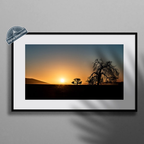 Namibia - Dusk in dunes - digital download to print