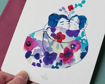 Valentine's Day Card, Love, You are my refuge