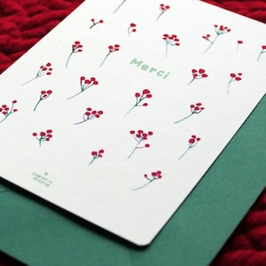 Carte de vœux, illustration de Noël