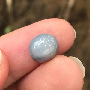 Natural gray sapphire from Vietnam - sapphire in set- gray sapphire stone-  sapphire cabochon - small sapphire from vietnam-