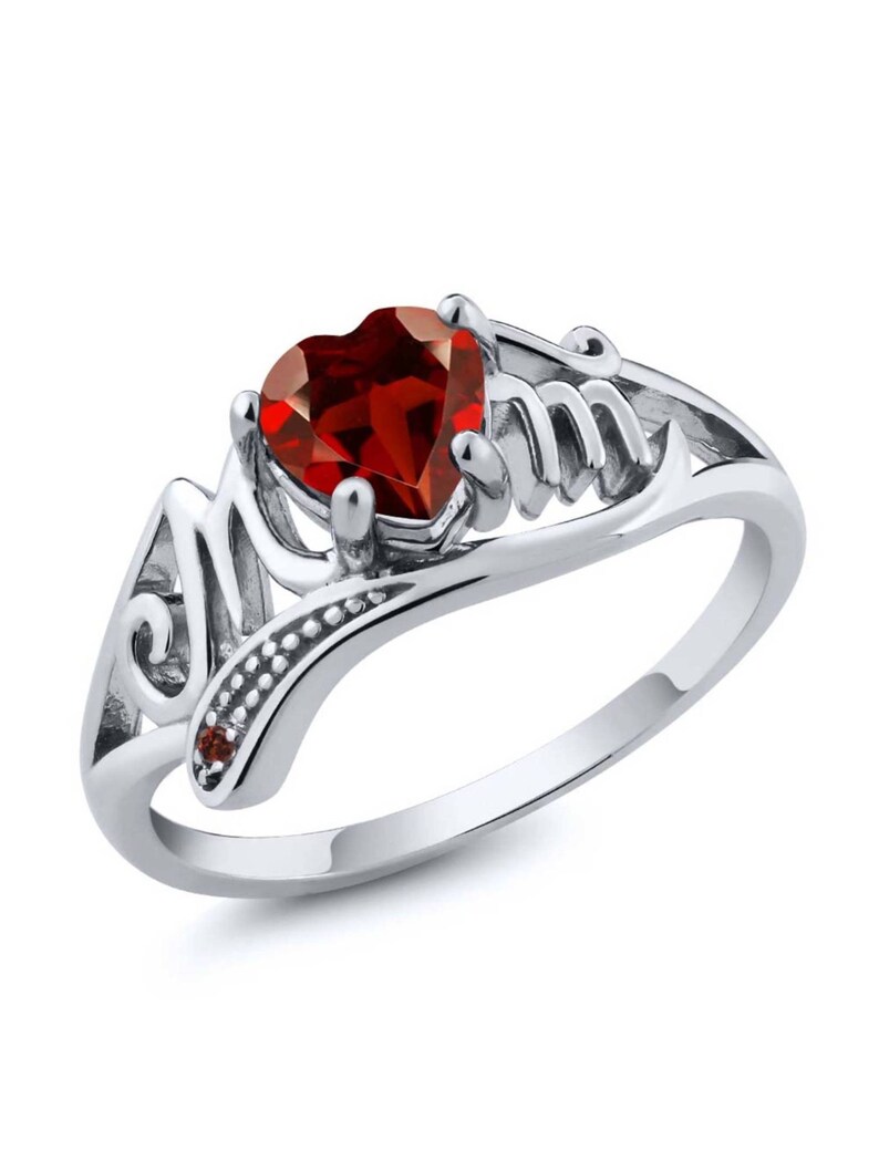 Handmade Ring For Men And Woman 925 Sterling Silver Anniversary Gift. Red Ruby 7.25 Carat Ring