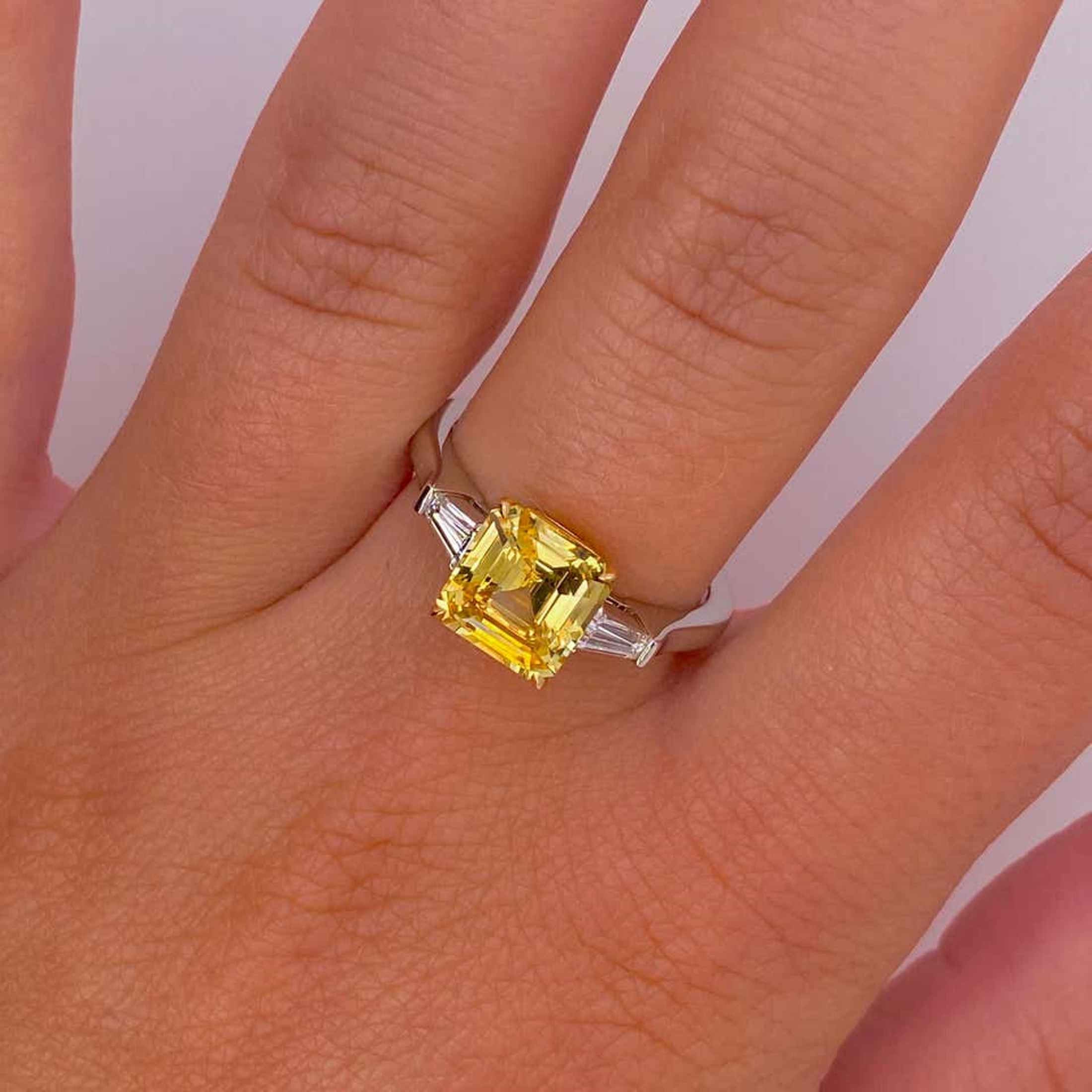 The 11 Best Yellow Sapphire Engagement Rings