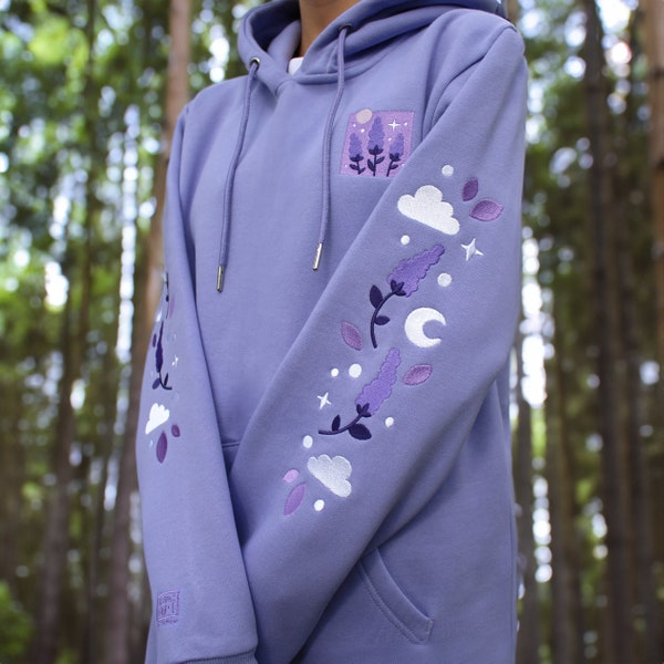 Lavendel-Mond-Hoodie vorbestellen