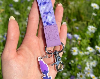 Lavender Moon Wristlet