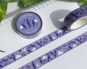 Lavendel maan Washi Tape