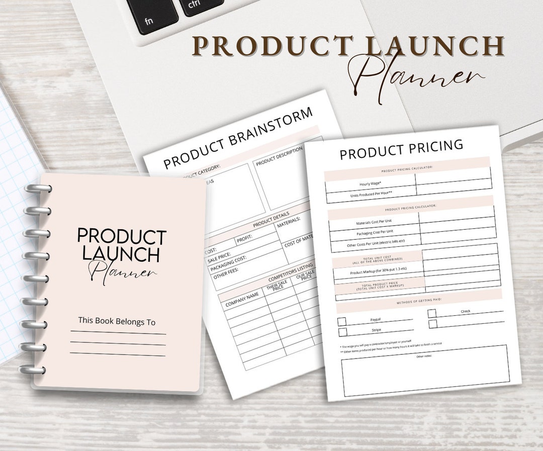 Printable Product Launch Checklist, To-do List for Small Business, Step ...