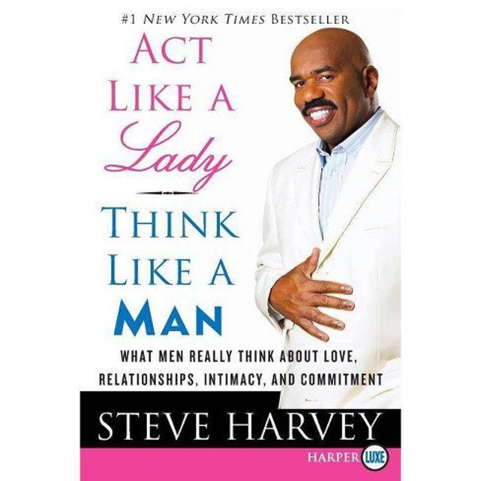 Act Like A Lady Think Like A Man Steve Harvey PDF Etsy