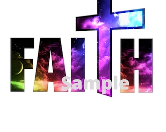 Faith Cross SVG, Christian svg Files, Faith svg for Shirts, Cross SVG, Cross PNG, Faith png, Faith svg